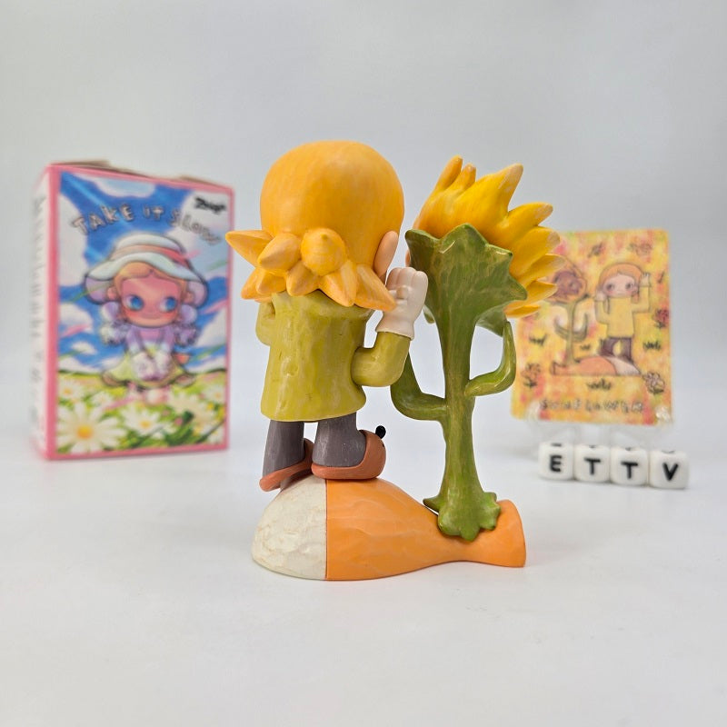 POPMART Zsiga Take It Slow Series 2025 “Sunflower” – Secret