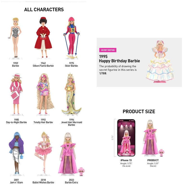 POP MART Barbie Style Icon Series Figures