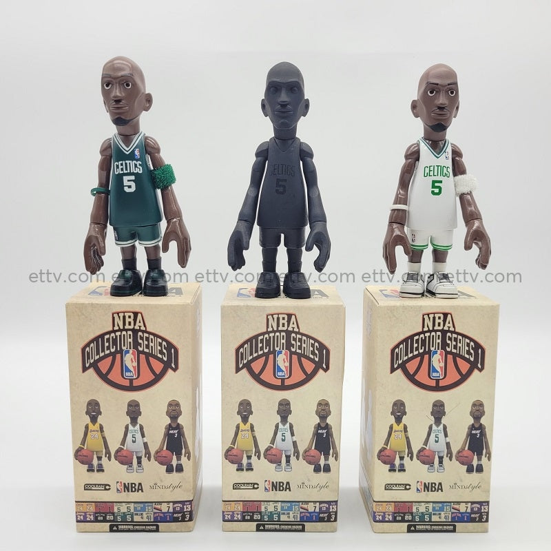 Ettv 2010 Mindstyle Nba Coolrain Blind Box Series: Kevin Garnett Complete Set Art Toys