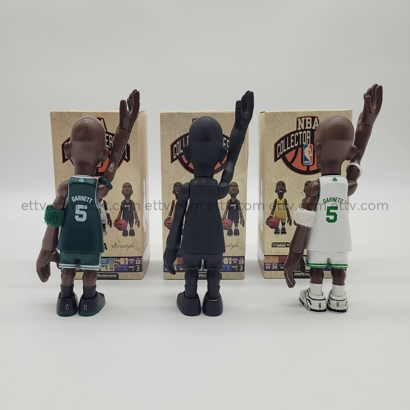 Ettv 2010 Mindstyle Nba Coolrain Blind Box Series: Kevin Garnett Complete Set Art Toys