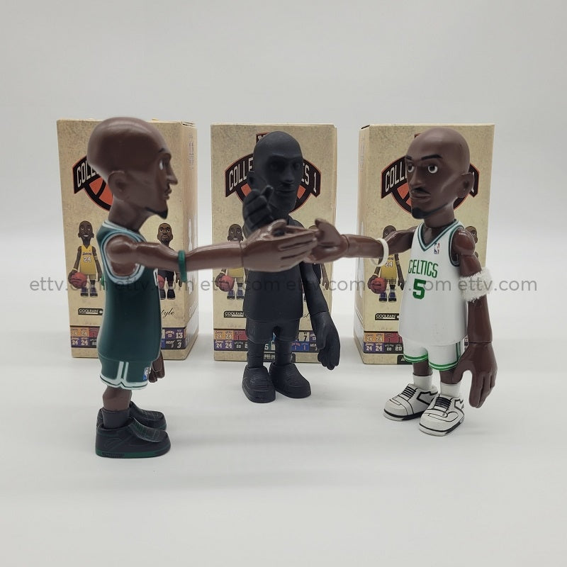 Ettv 2010 Mindstyle Nba Coolrain Blind Box Series: Kevin Garnett Complete Set Art Toys