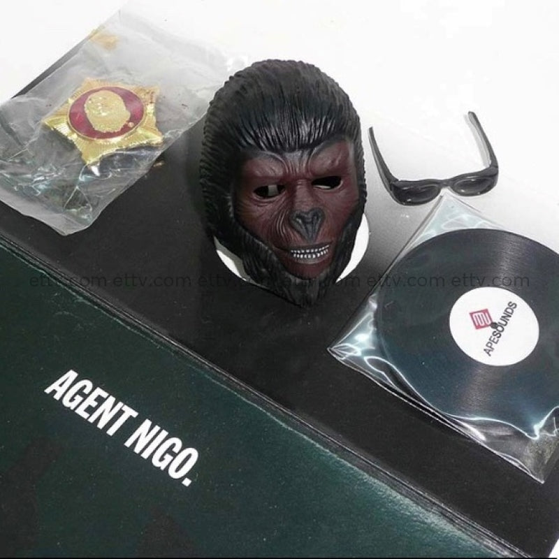 Ettv Agent Nigo Medicom Bape Bathing Ape (1998) Edition Of 1000 Very Rare Find. Designer Toys