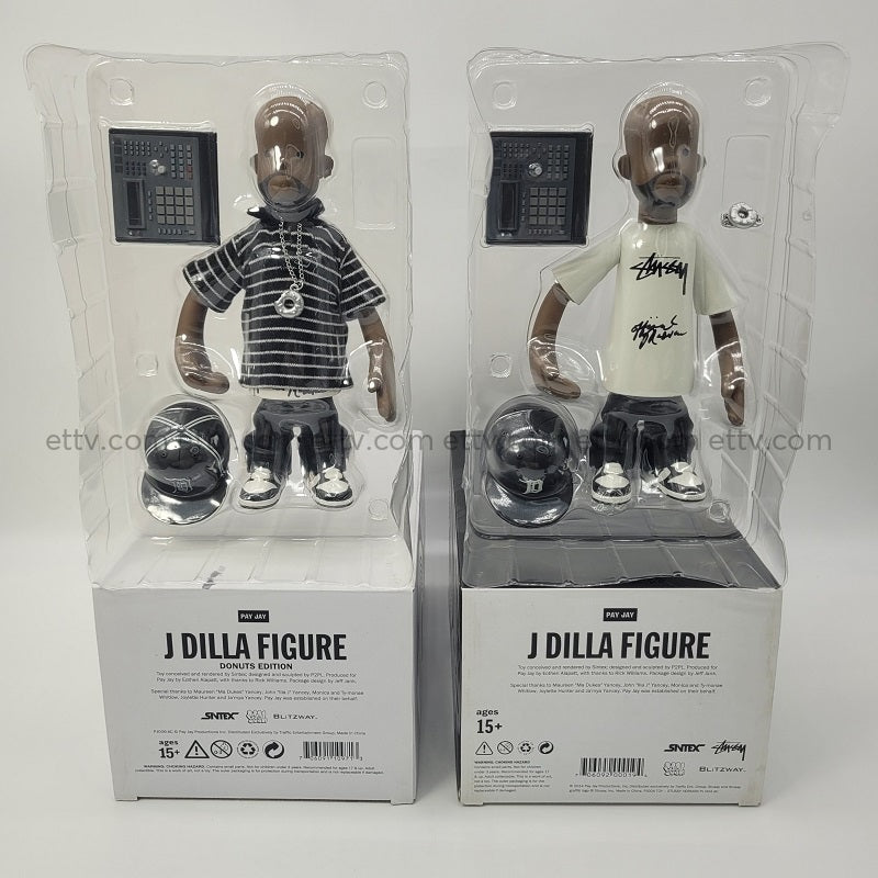 Ettv J Dilla Limited Edition Stüssy And Donuts Figures Signed By Maureen Yancey