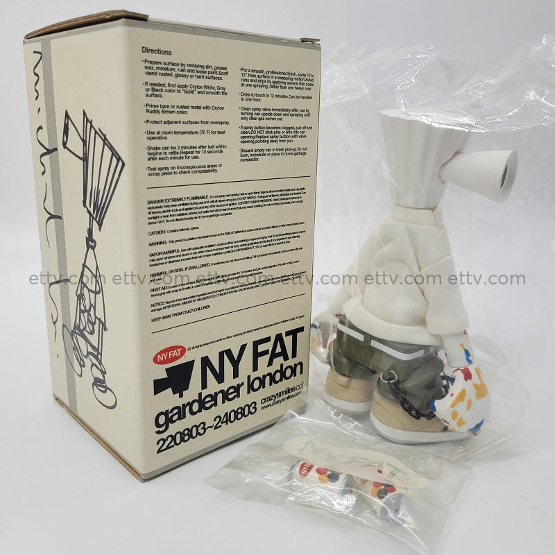 Ettv Michael Lau 2003 Ny Fat London: Limited Edition Signed & Remarque Sketch By Art Toys