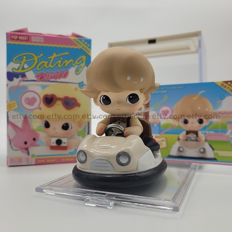 Ettv Popmart Dimoo Dating Series (Joyriding) - Hand Signed By Ayan Deng Designer Toys