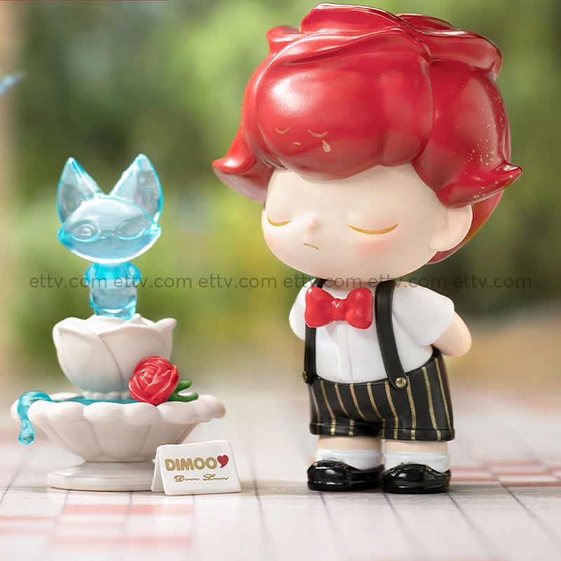 Ettv Popmart Dimoo Dating Series (Love Fountain) - Hand Signed By Ayan Deng Designer Toys