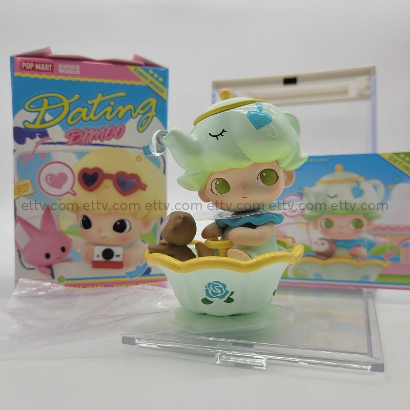 ETTV POPMART Dimoo Dating Series (Rotating Cup) - Hand Signed by Ayan
