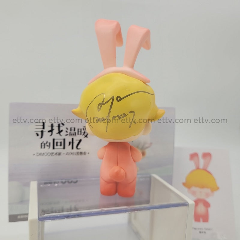 ETTV POPMART Dimoo Retro Series (Pajamas Rabbit) - Hand Signed by Ayan