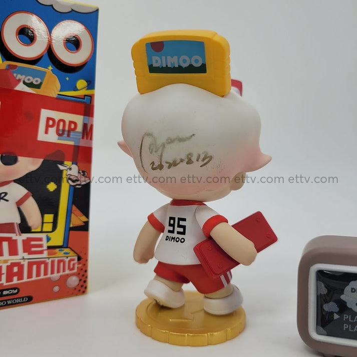 ETTV POPMART Dimoo Time Roaming Series (Video Game Boy) Signed by Ayan