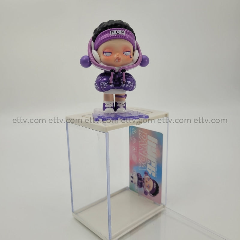 Ettv Popmart Skullpanda Hype Panda Series (Fashion Icon) - Signed By Xiongmiao Art Toys
