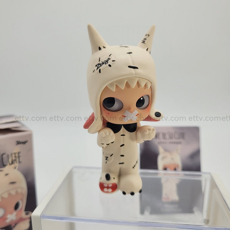 Ettv Popmart Zsiga Were So Cute (Escaped Wolf Cub)-Hand Signed By Artist Designer Toys