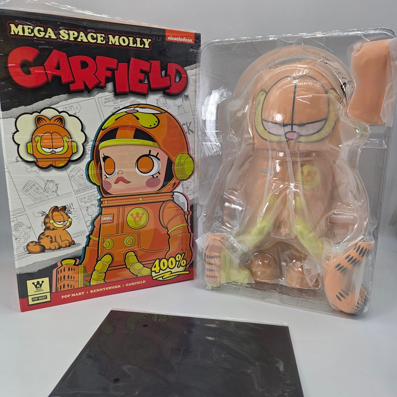 POPMART MEGA SPACE MOLLY 400% Garfield A-01, 1pc NEW