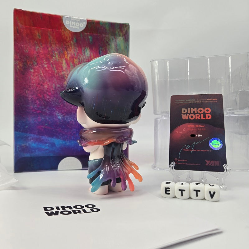 POPMART Dimoo Gorgeous Rainfall Birthday Shanghai Exclusive (only 269 made) NEW