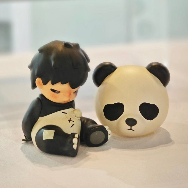 POPMART Hirono Doll Panda PTS Shanghai (First Release) NEW