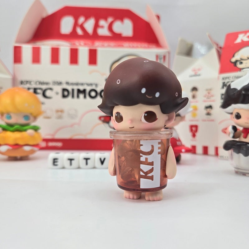 POPMART Dimoo KFC China 35th Anniversary Limited Series (7pc) Complete ...