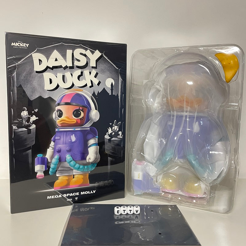 POPMART MEGA Space Molly 400% Donald Duck & Daisy (2-Piece Set) NEW