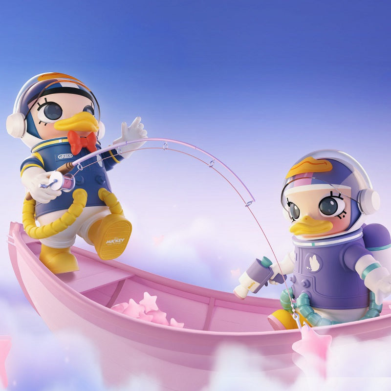 POPMART MEGA Space Molly 400% Donald Duck & Daisy (2-Piece Set) NEW