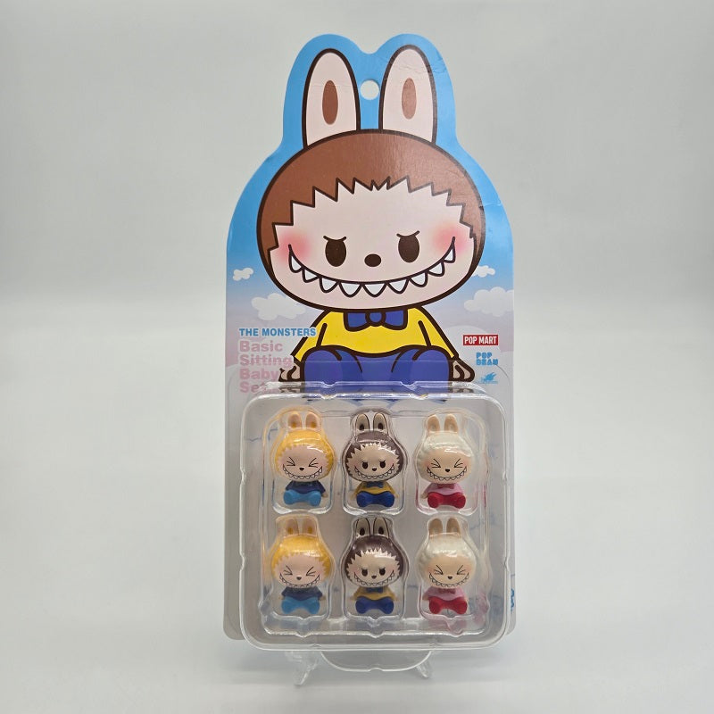 POPMART The Monsters Basic Sitting Baby Set (PTS Beijing) Limited Blister Pack, NEW