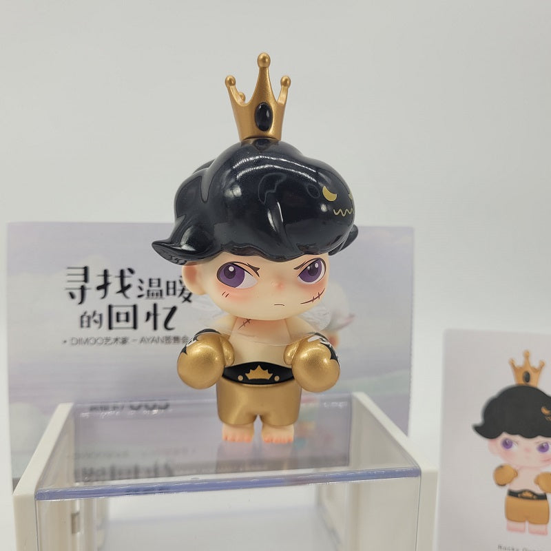 ETTV POPMART Dimoo Retro Series (Rocky Overlord) - Hand Signed by Ayan