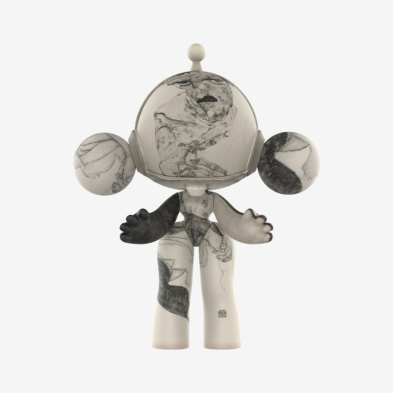 POPMART MEGA Skullpanda 400% Egon Schiele, NEW