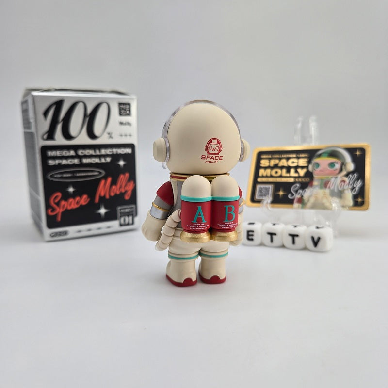 POPMART MEGA Space Molly 100% 1st Edition (Secret Earth Daughter) 1pc NEW