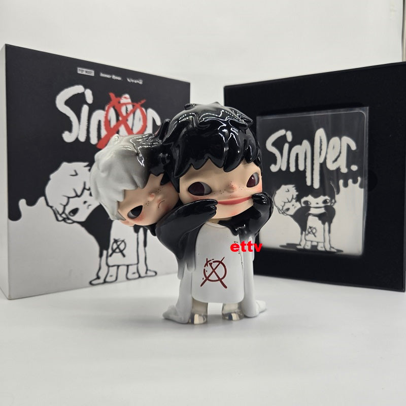POPMART Rare Signed Hirono Simper 6x5