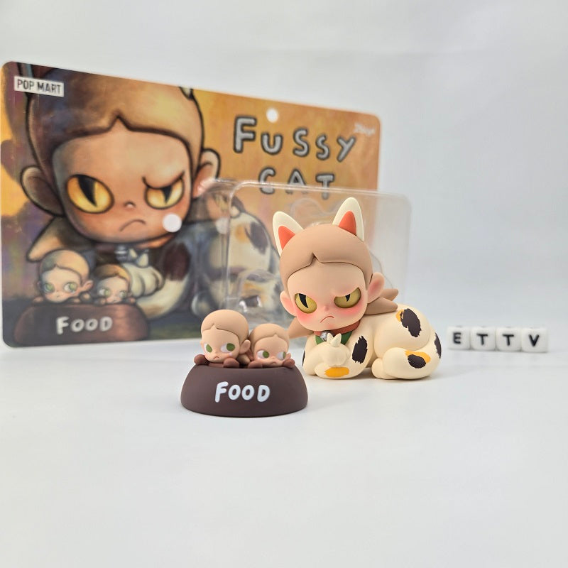 POPMART Zsiga Fussy Cat Blister Pack, NEW