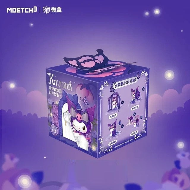 TopToy MOETCH Sanrio Kuromi Dream Rose Garden Micro Series Blind Box