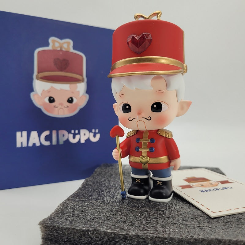 POPMART Hacipupu (Nutcracker) COA Numbered and Hand Signed by Artist