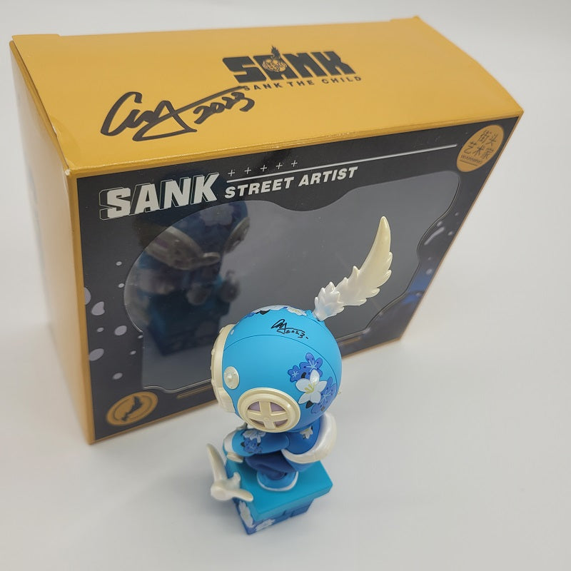 Sank Toys Street Artist Bloom - Hand Signed by Shaun Guo