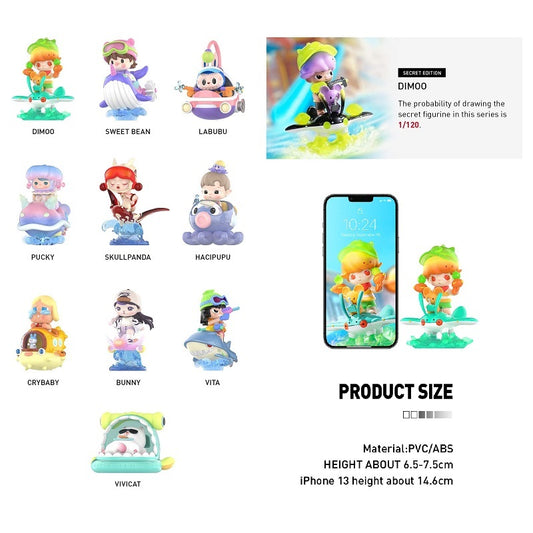 POP MART Water Party Series Figures