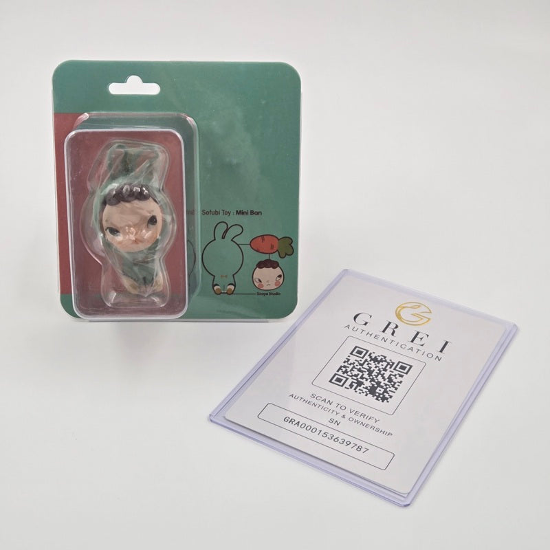 SOOYA Boyfriend Mini Ban Blister Pack Sofubi Figure Taipei 2026