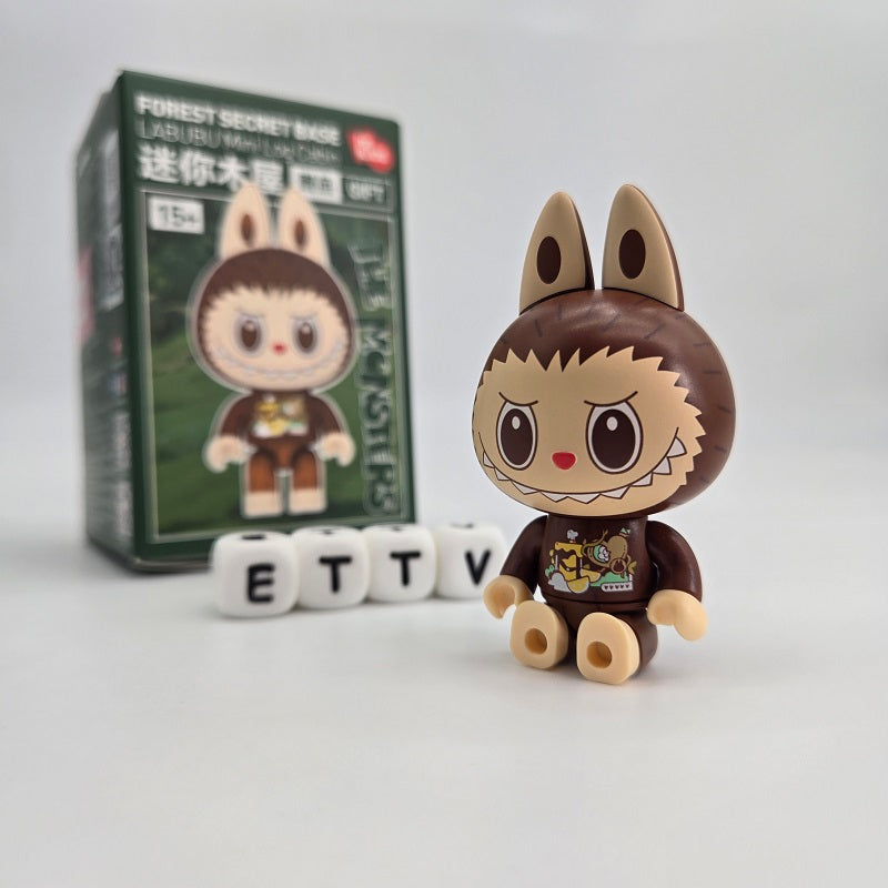 POPMART Labubu Mini Log Cabin Pop Blocks Lego (Rare Gift Box), New – ETTV