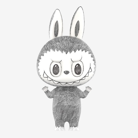 POPMART MEGA LABUBU 400% Sketch, NEW
