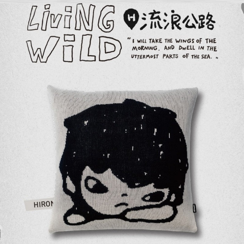 POPMART Hirono Living Wild Pillow, 1pc NEW