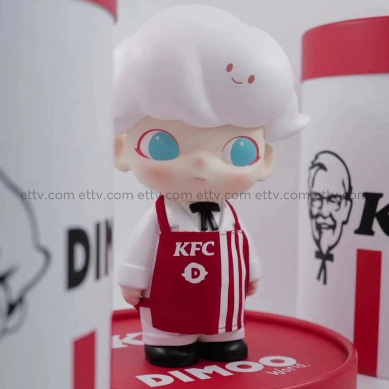 Popmart Dimoo X Kfc Exclusive Limited Edition 9 Colonel Sanders (Only 495 Made) Art Toys
