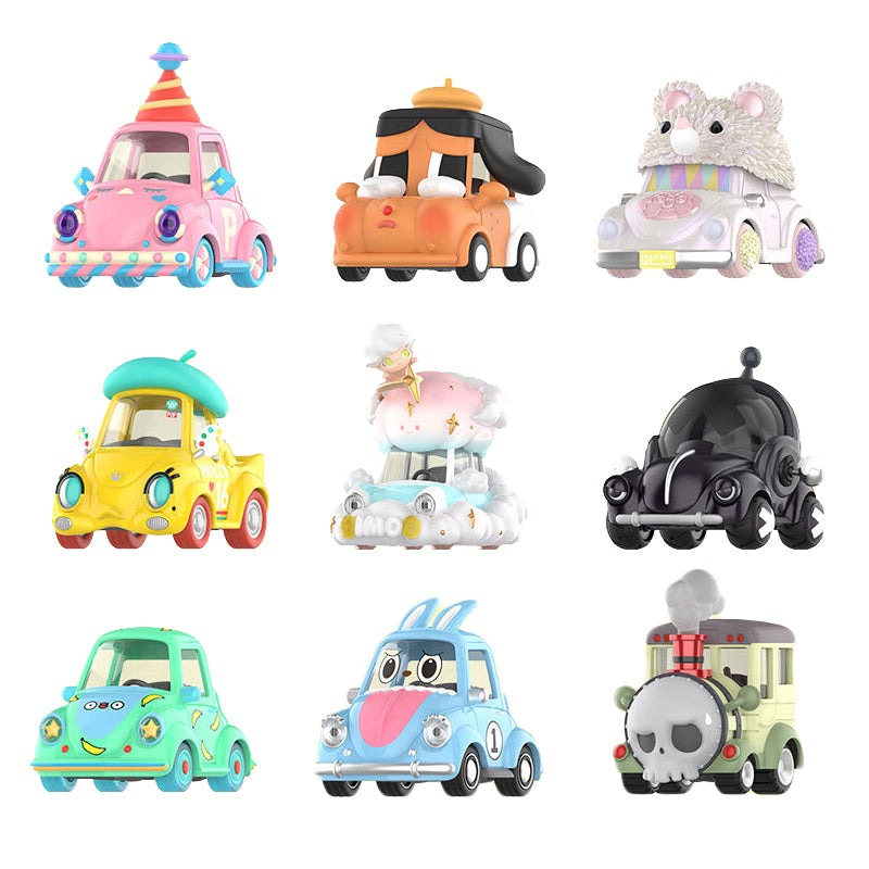 #17 POPMART POPCAR Happy Weekend (#3 SKULLPANDA) 1pc New