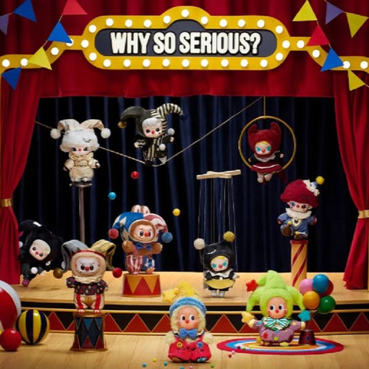POP MART WHY SO SERIOUS Series Vinyl Plush Pendant Blind Box