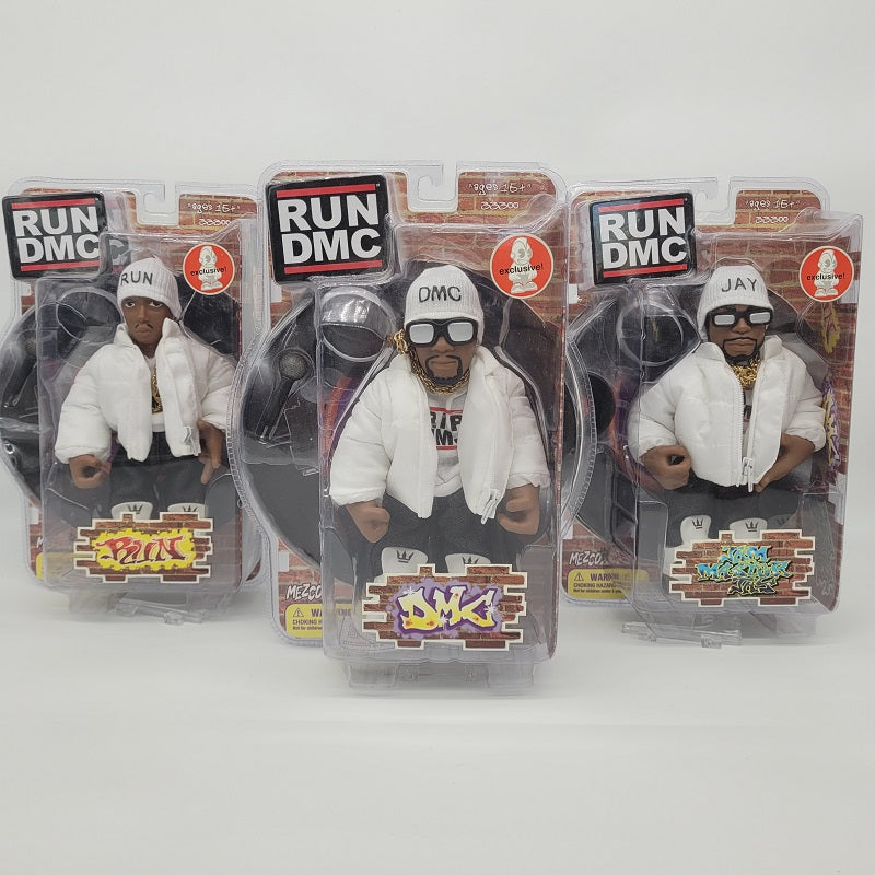 Jay Rip Crawling ETTV 2002 Mezco Run DMC Jay RIP JMJ White Down Jacket Japan Exclusive