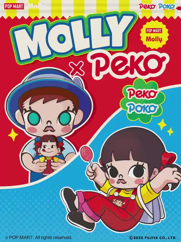 ETTV PopMart Molly Peko Poko Fujiya Collector's Edition New Sealed Uno