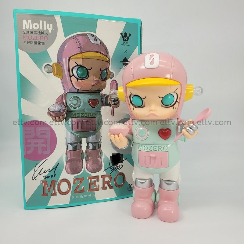Ettv Kennyswork Molly Mozero Limited Edition Coa Numbered (Kenny Wong) Artist Signed Art Toys
