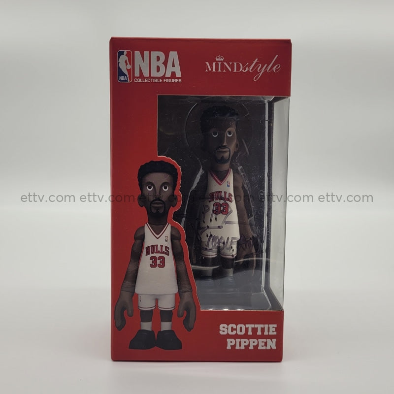 Ettv Mindstyle X Coolrain Nba Scottie Pippen Signed+Remarque Sketch By Art Toys