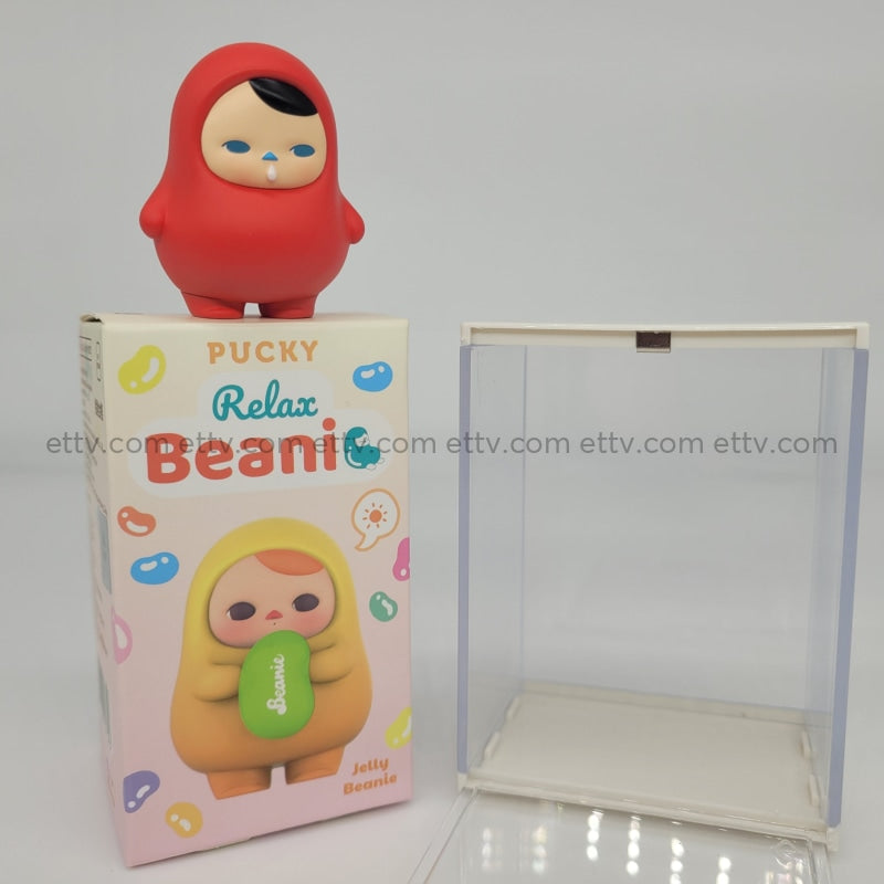Ettv One Little Planet Pucky Relax Beanie (Sleepy) Signed+Hand Drawn Sketch Art Toys