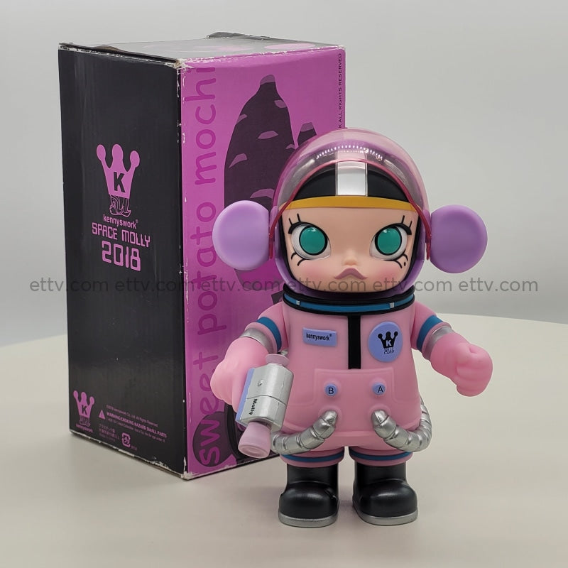 Ettv Popmart Kennyswork Space Molly Sweet Potato Mochi (Signed By Kenny Wong) Rare Art Toys