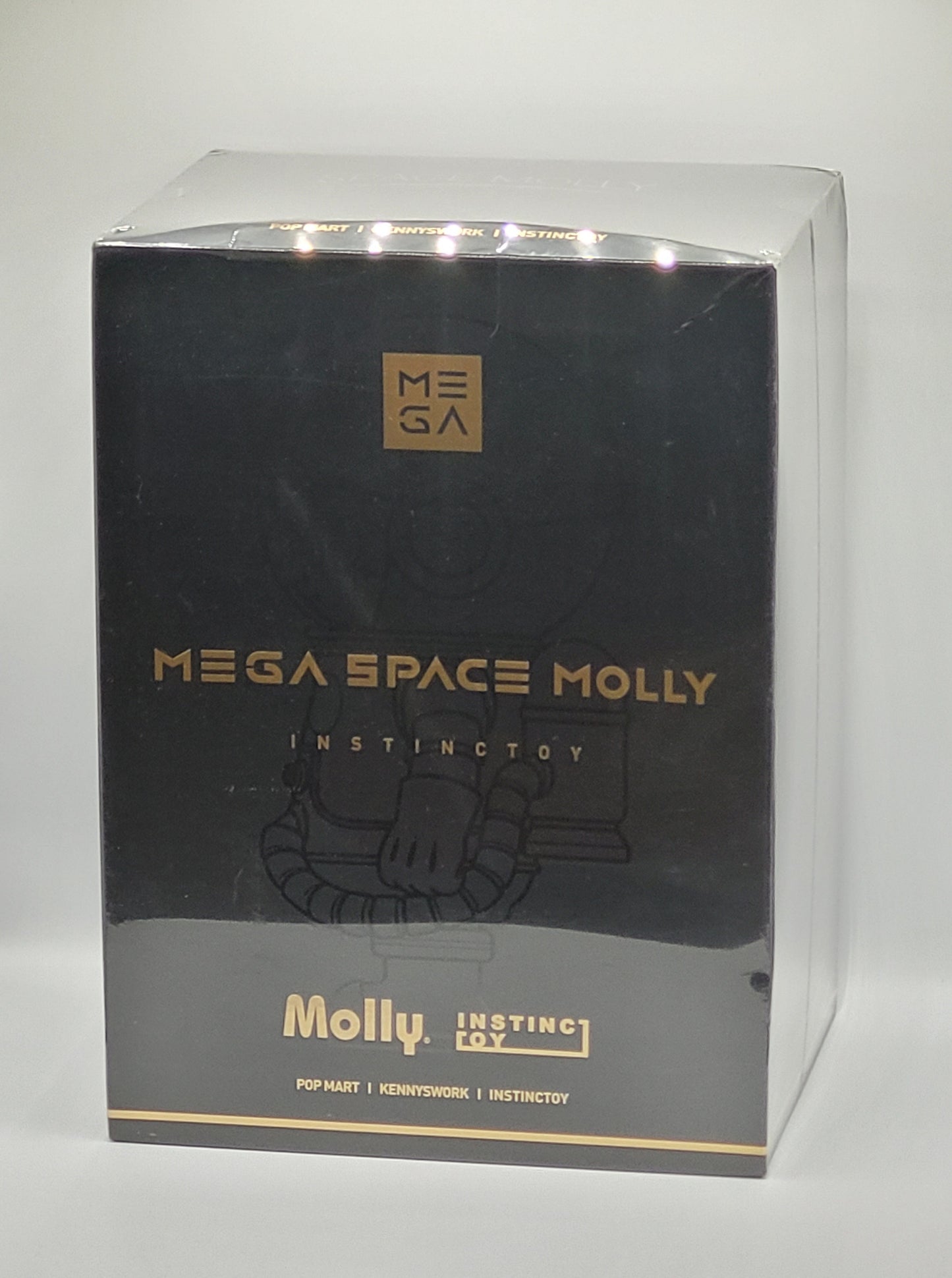 POPMART KENNYSWORK MEGA COLLECTION 400% SPACE Molly INSTINCTOY (Sealed New)