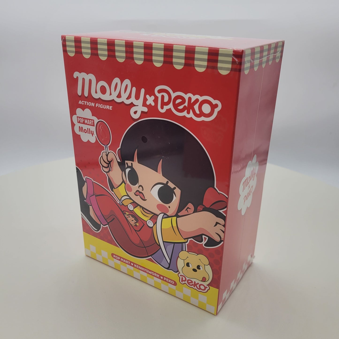 ETTV PopMart Molly Peko Poko Fujiya Collector's Edition New Sealed Unopened (Girl)