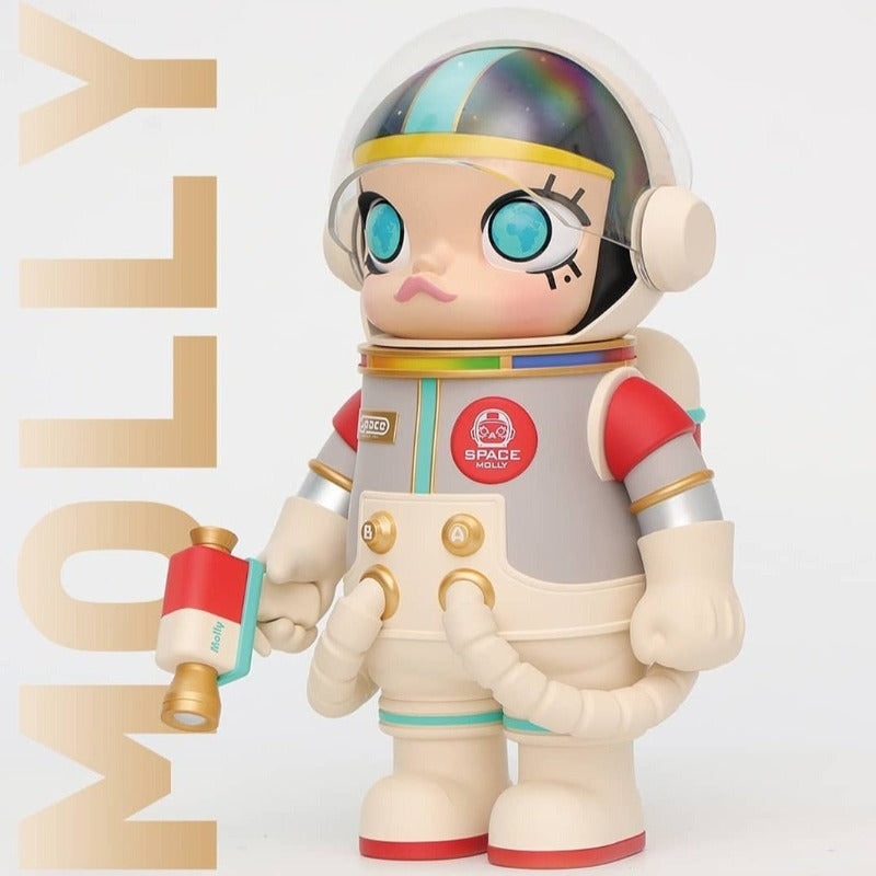 ETTV POPMART MEGA COLLECTION 400% SPACE MOLLY Kennyswork (The Girl from the Earth) RARE